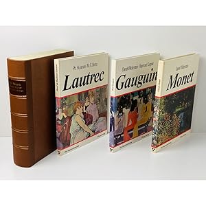3 Bände "Die Impressionisten" : Henri de Toulouse Lautrec, Paul Gauguin, Claude Monet