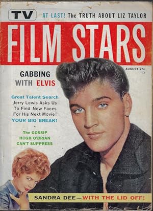 Imagen del vendedor de TV-FILM STARS: August, Aug. 1960 a la venta por Books from the Crypt