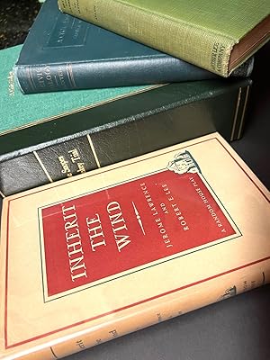 Immagine del venditore per 3 items (1) Jerome Lawrence and Robert E. Lee. Inherit the Wind. First edition. (2) George William Hunter, "A Civic Biology, presented in problems" 1914, first edition. (3) Leslie Allen, "Bryan and Darrow at Dayton,"1925, first edition. venduto da JF Ptak Science Books