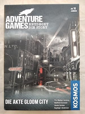 Kosmos 695200: Adventure Games - Die Akte Gloom City. Entdeckt die Story [Abenteuerspiel]. Achtun...