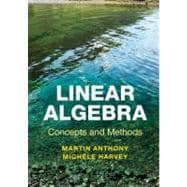 Image du vendeur pour Linear Algebra: Concepts and Methods mis en vente par eCampus