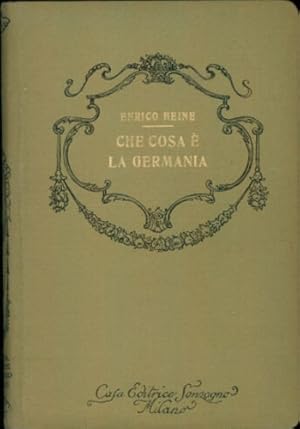 Bild des Verkufers fr Che cosa  la Germania. Analisi e profezie. zum Verkauf von FIRENZELIBRI SRL