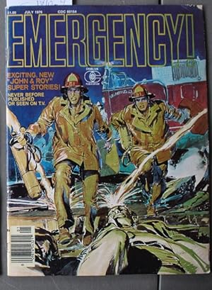 Seller image for EMERGENCY MAGAZINE #1 (NBC-TV Tie-In; July/1976) Johnny Gage (Randy/Randolph Mantooth) , Roy DeSoto (Kevin Tighe). for sale by Comic World