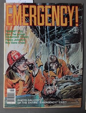 EMERGENCY Magazine #2 (NBC-TV Tie-In) Johnny Gage (Randy/Randolph Mantooth) , Roy DeSoto (Kevin T...