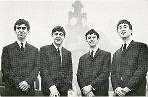 "THE BEATLES" At the Pier Head Liverpool 1962 / Photo Peter KAYE / Carte postale The City of Live...