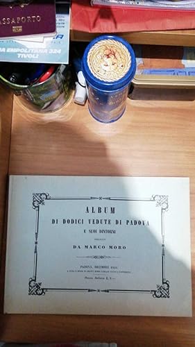 Bild des Verkufers fr Album di dodici vedute di Padova e dintorni zum Verkauf von librisaggi