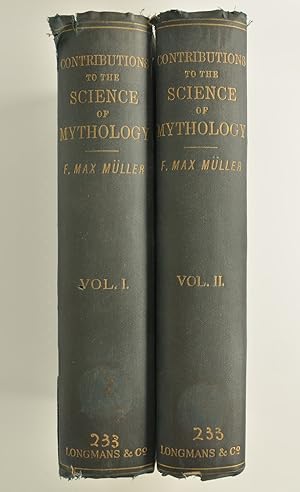 Seller image for Contributions to the Science of Mythology. 2 Volumes for sale by The Small Library Company