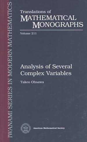 Analysis of Several Complex Variables