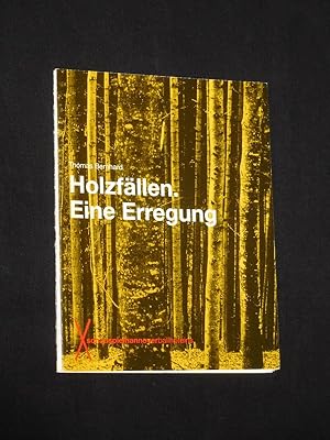 Image du vendeur pour Programm Schauspiel Hannover 2005/06. HOLZFLLEN. EINE ERREGUNG von Thomas Bernhard. Regie: Christian Pade, Bhnenbild/ Kostme: Alexander Lintl. Mit Wolf Bachofner, Wolfgang Michalek und Oda Thormeyer mis en vente par Fast alles Theater! Antiquariat fr die darstellenden Knste