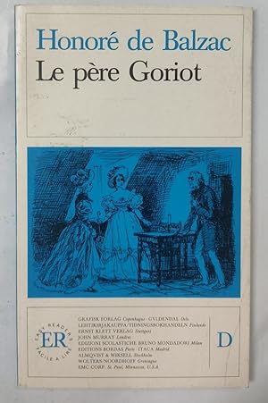 Seller image for Le pere Goriot for sale by Libros Tobal