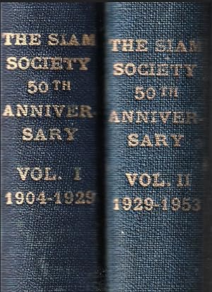 The Siam Society. Fiftieth Anniversary (vols 1 & 11)