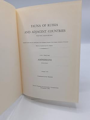 Fauna of Russia and adjacent countries: Amphibians