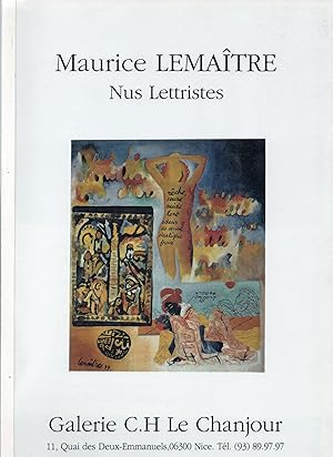 Maurice Lemaitre. Nus Lettristes