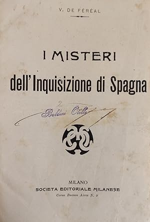 I MISTERI DELL'INQUISIZIONE DI SPAGNA