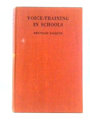 Immagine del venditore per Voice Training In Schools venduto da World of Rare Books