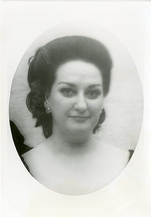 "Montserrat CABALLÉ" Photo de presse originale Louis PERES New York