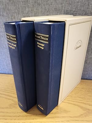 Imagen del vendedor de Twain 2 volumes; Innocents Abroad, Roughing It; Mississippi Writings a la venta por HGG Books