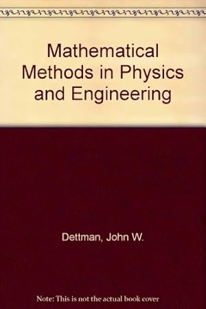 Seller image for Mathematical Methods in Physics and Engineering for sale by Ammareal
