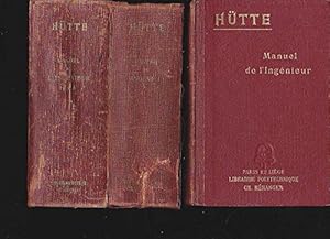 Seller image for Manuel de l' ingenieur en 3 tomes traduit sur la 24 eme edition allemande for sale by Ammareal