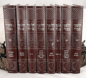 Babylonian Talmud : Talmud Bavli (8 volume, deluxe binding)