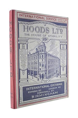 Hoods Ltd. Catalogue No. 340 September 1934