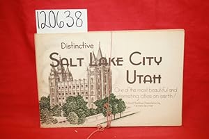 Imagen del vendedor de Distinctive Salt Lake City Utah One of the Most Beautiful and Interesting Cities on Earth a la venta por Princeton Antiques Bookshop