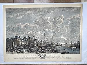 Le Port et La Ville Du Havre Vus Du Pied De La Tour De François premier.