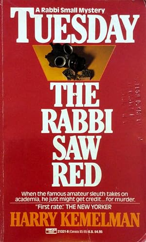 Seller image for Tuesday the Rabbi Saw Red for sale by Kayleighbug Books, IOBA