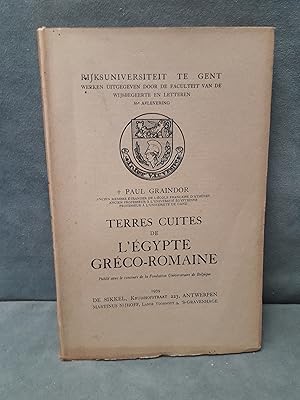 Seller image for Terres cuites de l'Egypte Grco-Romaine for sale by A. Van Zaelen antiquariaat