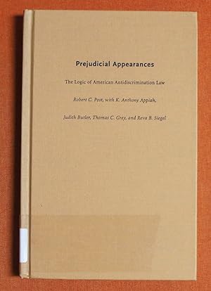 Seller image for Prejudicial Appearances: The Logic of American Antidiscrimination Law for sale by GuthrieBooks