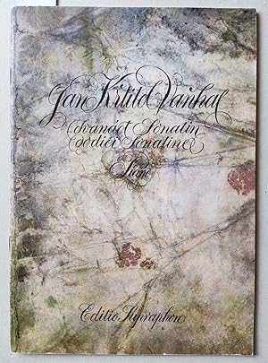 Seller image for Dvanct Sonatin - Dodici Sonatine. Piano. Editio Supraphon H 7461. (Vorreden tschechisch - deutsch - english). for sale by Versandantiquariat Kerstin Daras