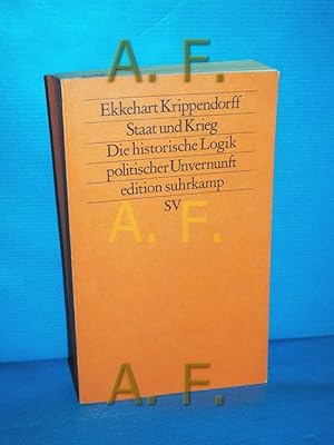 Immagine del venditore per Staat und Krieg : Die historische Logik polit. Unvernunft Edition Suhrkamp , 1305 = N.F., Bd. 305 venduto da Antiquarische Fundgrube e.U.
