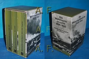 Bild des Verkufers fr Die Wehrmachtberichte 1939 - 1945 / Band 1: 1. September 1939 bis 31. Dezember 1941 / Band 2: 1. Januar 1942 bis 31. Dezember 1943 / Band 3: 1. Januar 1944 bis 9. Mai 1945. Orts-, Personen- und Formationsregister zum Verkauf von Antiquarische Fundgrube e.U.