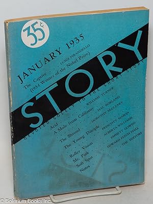 Imagen del vendedor de Story: devoted solely to the short story; vol. 6, #30, January 1935 a la venta por Bolerium Books Inc.