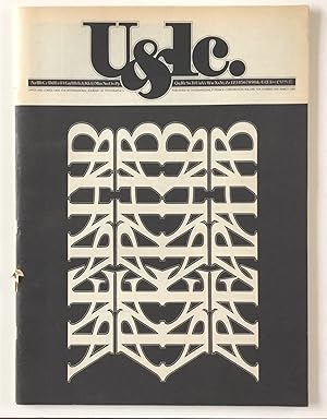 U&lc international journal of type and graphic design. Volume 10 number one,