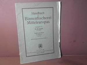 Image du vendeur pour Die Wollhandkrabbe. (= Handbuch der Binnenfischerei Mitteleuropas, Ergnzungsband zu Band V, Lieferung 2). mis en vente par Antiquariat Deinbacher