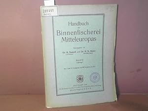 Image du vendeur pour Die Reinhaltung unserer Gewsser. Die Reinigung von Abwssern in Fischteichen. (= Handbuch der Binnenfischerei Mitteleuropas, Ergnzungsband zu Band VI, Lieferung 2). mis en vente par Antiquariat Deinbacher