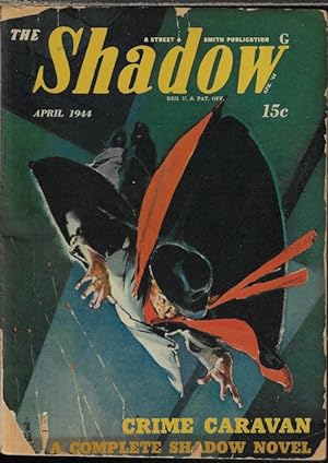 Imagen del vendedor de THE SHADOW: April, Apr. 1944 ("Criem caravan") a la venta por Books from the Crypt