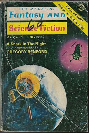 Image du vendeur pour The Magazine of FANTASY AND SCIENCE FICTION (F&SF): August, Aug. 1977 mis en vente par Books from the Crypt