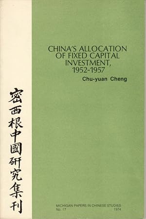 Seller image for China's Allocation of Fixed Capital Investment for sale by Asia Bookroom ANZAAB/ILAB