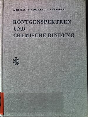 Immagine del venditore per Rntgenspektren und chemische Bindung. venduto da books4less (Versandantiquariat Petra Gros GmbH & Co. KG)
