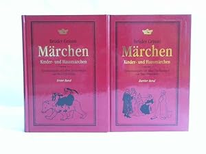 Seller image for Kinder- und Hausmrchen. Erster Band, Mrchen Nr. 1-91 / Kinder- und Hausmrchen, zweiter Band, Mrchen Nr. 92-200. Zusammen 2 Bnde for sale by Celler Versandantiquariat