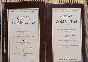 Obras completas / Dos tomos / Primera edición