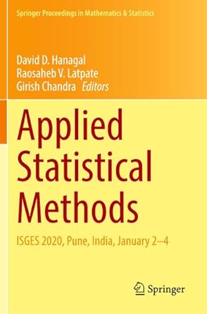 Bild des Verkufers fr Applied Statistical Methods : ISGES 2020, Pune, India, January 24 zum Verkauf von AHA-BUCH GmbH