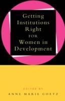 Bild des Verkufers fr Getting Institutions Right for Women in Development zum Verkauf von moluna