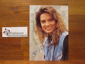 Bild des Verkufers fr Original Autogramm Stefanie Tcking (1962-2018) SWR3 Formel Eins /// Autogramm Autograph signiert signed signee zum Verkauf von Antiquariat im Kaiserviertel | Wimbauer Buchversand