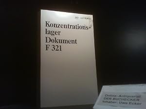 Seller image for Konzentrationslager Dokument F321 fr den Internationalen Militrgerichtshof Nrnberg Zweitausendeins Buch (Band 18027) for sale by Der Buchecker