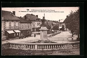 Imagen del vendedor de Carte postale Chteauneuf-la-Fort, La Commune de Chteauneuf  ses Enfants morts pour la libert du monde a la venta por Bartko-Reher