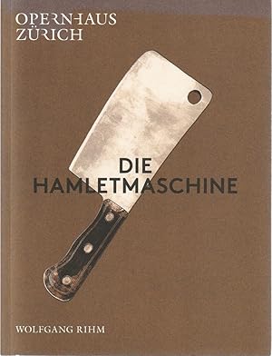 Seller image for Programmheft Wolfgang Rihm DIE HAMLETMASCHINE Premiere 24. Januar 2016 Spielzeit 2015 / 16 for sale by Programmhefte24 Schauspiel und Musiktheater der letzten 150 Jahre