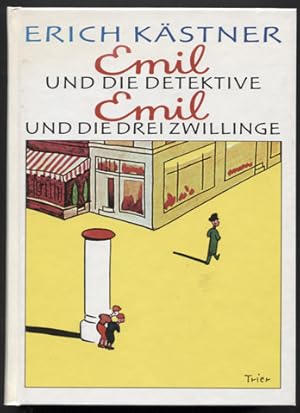 Bild des Verkufers fr Emil und die Detektive; Emil und die drei Zwillinge. Mit Illustrationen von Walter Trier. zum Verkauf von Antiquariat Neue Kritik